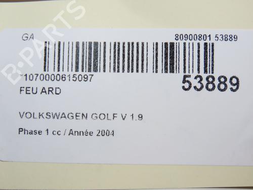 right-taillight-vw-golf-v-1k1-2003-2004-2005-2006-2007-2008-2009-2010-28832709 main image