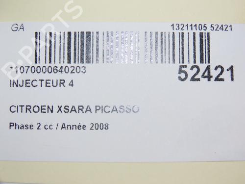 Used Injector CITROËN XSARA PICASSO (N68) 1.6 HDi (90 hp) 28828865