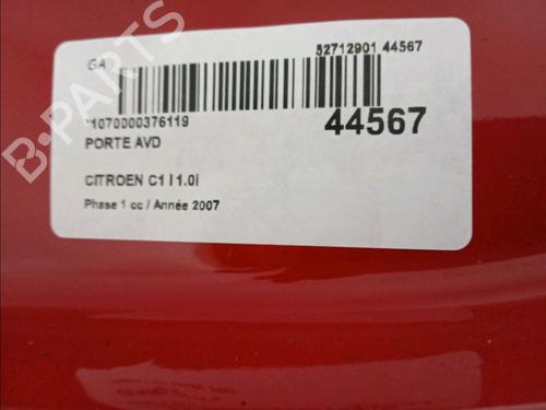 right-front-door-citroen-c1-pm_-pn_-10-1612543180-2005-2006-2007-2008-2009-2010-2011-2012-2013-2014-11102453 main image