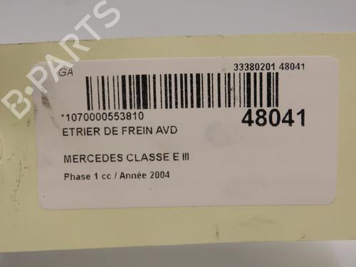 Right front brake caliper MERCEDES-BENZ E-CLASS T-Model (S211) E 270 T CDI (211.216) | BP19668631M104 