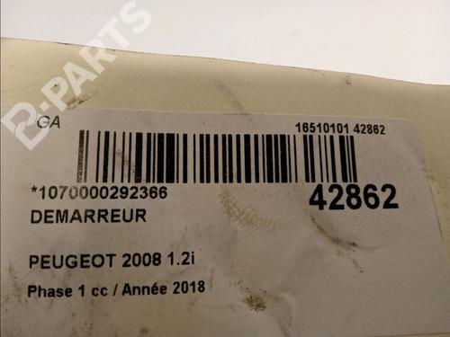 Starter PEUGEOT 2008 I (CU_) 1.2 THP 110 / PureTech 110 | BP10096737M8 