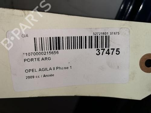 left-rear-door-opel-agila-b-h08-2008-2009-2010-2011-2012-2013-2014-23176916 main image