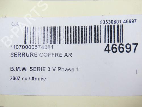 Tailgate lock BMW 3 (E90) 335 d | BP22535550C101 