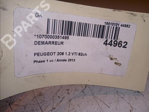 Starter PEUGEOT 208 I (CA_, CC_) 1.2 VTI 82 | BP11099210M8 