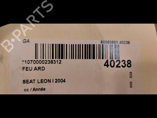 Used Right taillight Right taillight SEAT LEON (1M1) 1.6 16 V (105 hp) 36495816 36495816