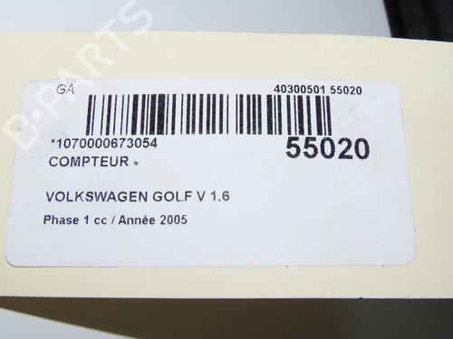 instrument-cluster-vw-golf-v-1k1-2003-2004-2005-2006-2007-2008-2009-2010-31692745 main image