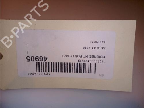 Used Rear right interior door handle Rear right interior door handle AUDI A1 Sportback (8XA, 8XF) 1.4 TDI (90 hp) 12095026 12095026