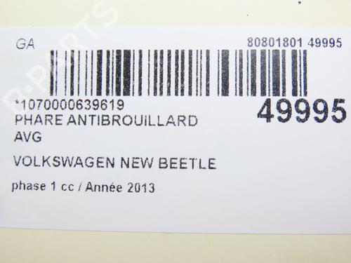 left-front-fog-light-vw-beetle-5c1-5c2-2011-2012-2013-2014-2015-2016-2017-2018-2019-28802227 main image