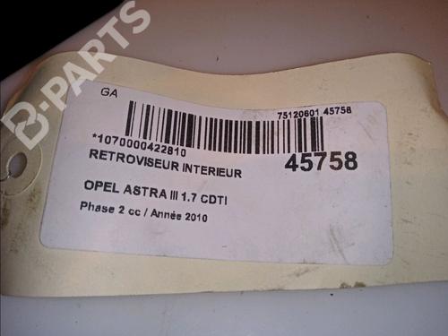 Rear mirror OPEL ASTRA H GTC (A04) 1.7 CDTI (L08) | BP12116926I6 