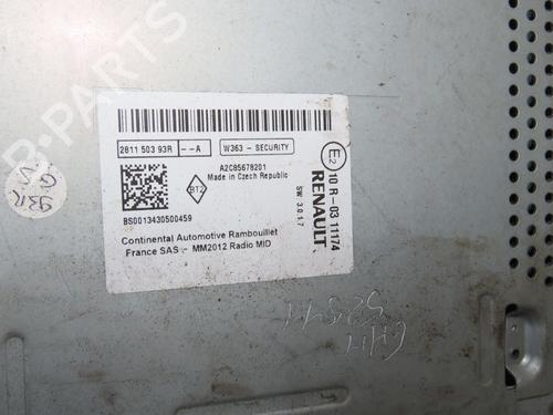 Radio RENAULT ZOE (BFM_) ZOE | BP33561822E6 - Image 4