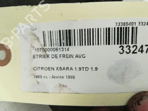 Used Left front brake caliper CITROËN XSARA Break (N2) 1.9 TD (90 hp) 23174053