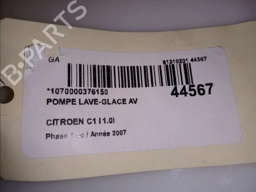 Washer pump CITROËN C1 (PM_, PN_) 1.0 | BP14881664E24