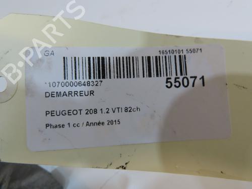 Starter PEUGEOT 208 I (CA_, CC_) 1.2 VTI 82 | BP31056209M8 