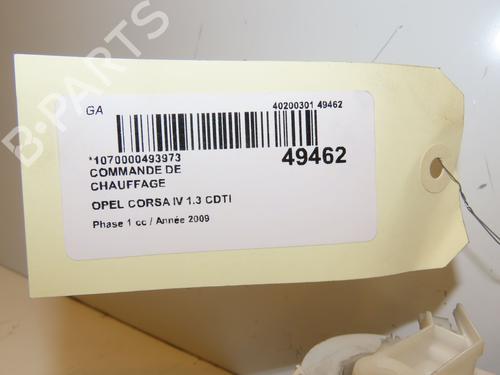 Used Climate control OPEL CORSA D (S07) 1.3 CDTI (L08, L68) (75 hp) 17315656