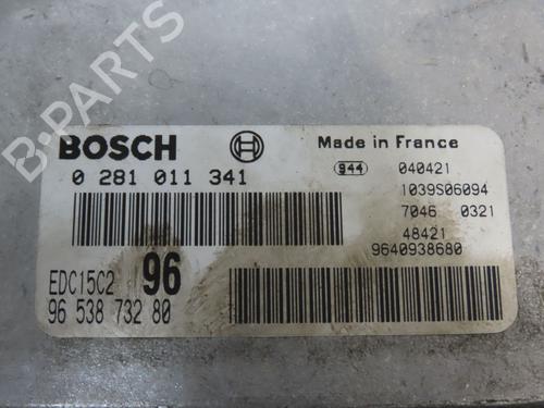 Engine control unit (ECU) PEUGEOT 307 (3A/C) 2.0 HDi 90 | BP9606246M57 