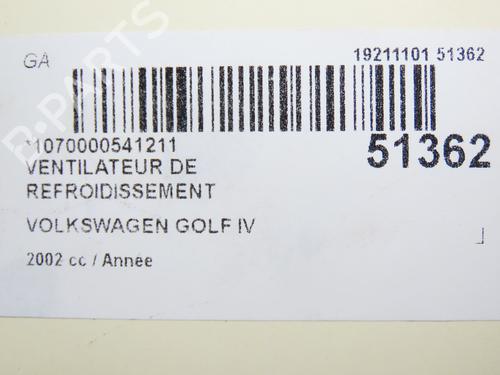 Radiator fan VW GOLF IV (1J1) 1.6 16V | BP28829193M35