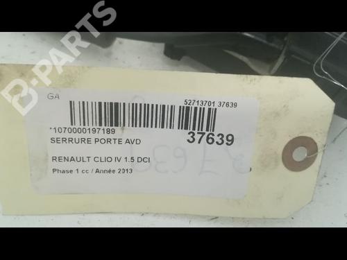 Front right lock RENAULT CLIO IV (BH_) 1.5 dCi 90 | BP9604651C97 