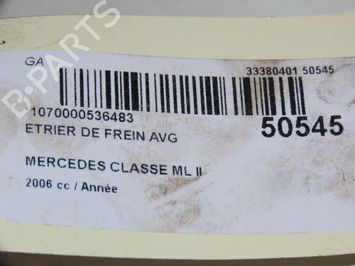 Left front brake caliper MERCEDES-BENZ M-CLASS (W164) ML 320 CDI 4-matic (164.122) | BP18153418M105 
