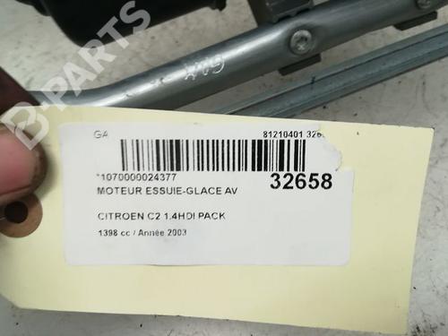 Front wiper motor CITROËN C2 (JM_) 1.4 HDi | BP9617843M29 