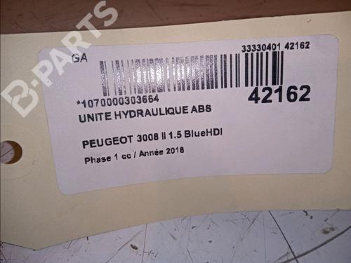 ABS pump PEUGEOT 3008 II SUV (MC_, MR_, MJ_, M4_) 1.5 BlueHDi 130 | BP11100271M43 