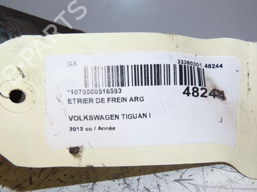 Used Left rear brake caliper VW TIGUAN (5N_) 2.0 TDI (140 hp) 17514341