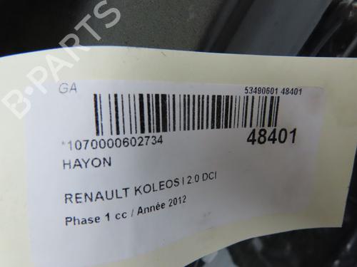 Tailgate RENAULT KOLEOS I (HY_) 2.0 dCi (HY0K) | BP24359095C6 