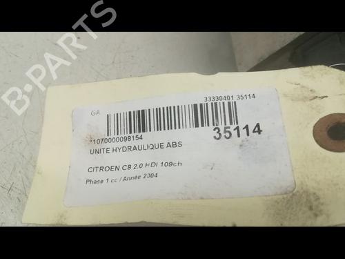 Used ABS pump CITROËN C8 (EA_, EB_) 2.0 HDi (110 hp) 9597193