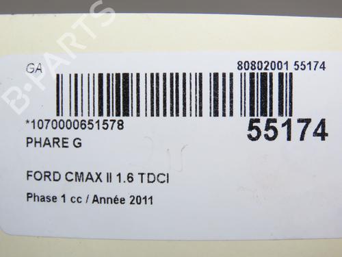 Left headlight FORD C-MAX II (DXA/CB7, DXA/CEU) 1.6 TDCi | BP31121183C28 - Image 2