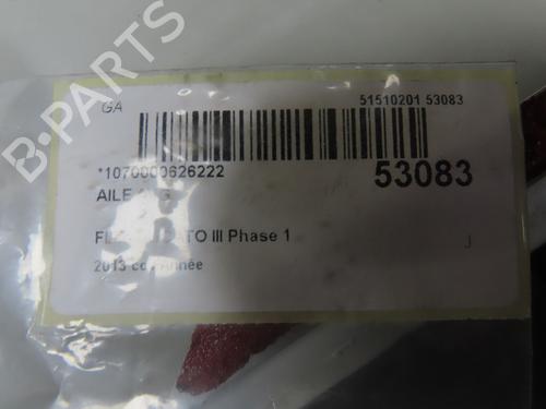 Left front fenders FIAT DUCATO Van (250_) 115 Multijet 2,0 D | BP28968345C41 