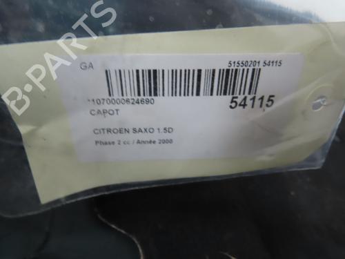 Hood CITROËN SAXO (S0, S1) 1.5 D | BP28968392C1 