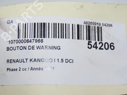 Advarselskontakt RENAULT KANGOO Express (FC0/1_) 1.5 dCi (FC1E) (68 hp) 32845298