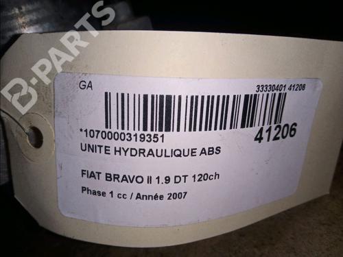 ABS pump FIAT BRAVO II (198_) 1.9 D Multijet (198AXB1A) | BP10053206M43 