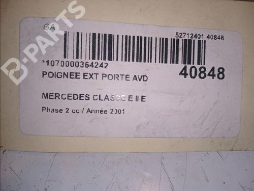 Front right exterior door handle MERCEDES-BENZ E-CLASS (W210) E 220 CDI (210.006) | BP11102282C129 