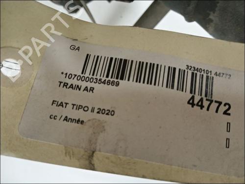 Used Rear axle FIAT TIPO Saloon (356_, 357_) 1.4 (356SXA1B) (95 hp) 11100247