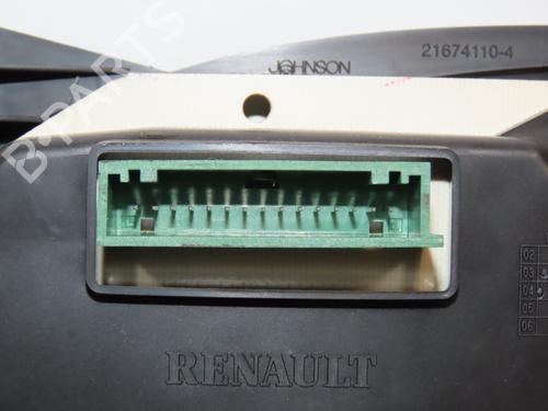 Instrument cluster RENAULT CLIO II (BB_, CB_) 1.2 16V (BB05, BB0W, BB11, BB27, BB2T, BB2U, BB2V, CB05,... | BP24344409C47 
