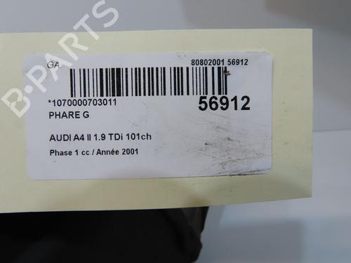 Left headlight AUDI A4 B6 (8E2) 1.9 TDI | BP33836503C28  - Image 5