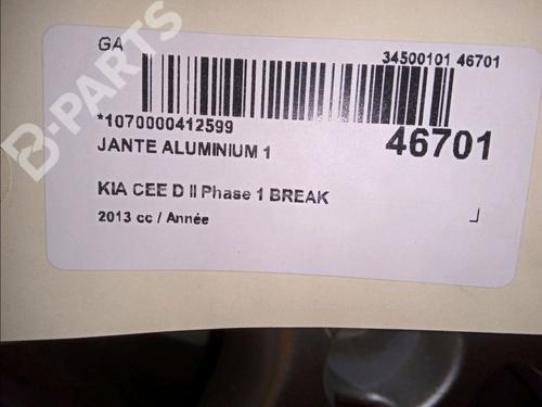Rim KIA CEE'D Sportswagon (JD) 1.6 CRDi 128 | BP11724909C45 