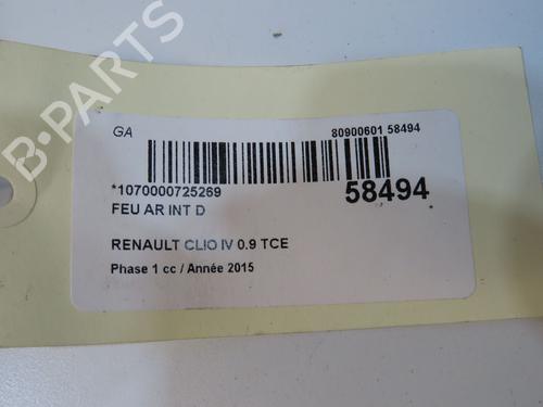 Højre baglygte bagklap Højre baglygte bagklap CITROËN XSARA PICASSO (N68) 2.0 HDi (90 hp) 36495743 36495743