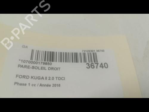 Used Right sun visor FORD KUGA II (DM2) 2.0 TDCi (150 hp) 9602616