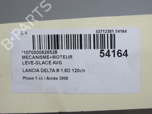 Used Front left window mechanism Front left window mechanism LANCIA DELTA III (844_) 1.6 D Multijet (844.AXC11, 844.AXC1A) (120 hp) 33279301 33279301
