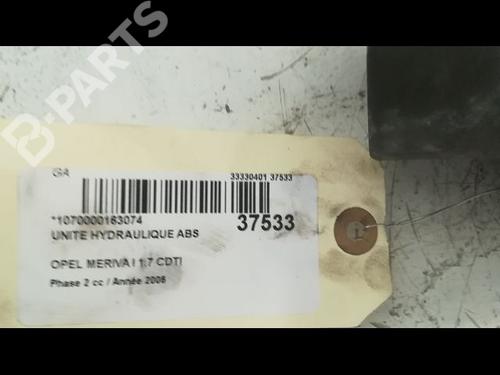 Módulo de ABS OPEL MERIVA A MPV (X03) 1.7 CDTI (E75) | BP9601439M43