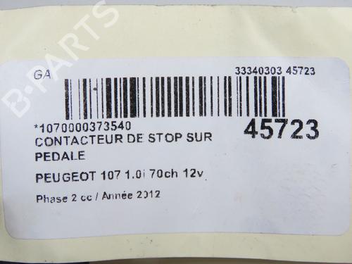 Used Electronic module Electronic module PEUGEOT 107 (PM_, PN_) 1.0 (68 hp) 14876884 14876884