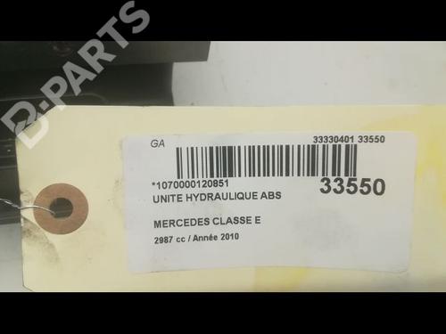 ABS pump MERCEDES-BENZ E-CLASS Coupe (C207) E 350 CDI (207.322) | BP9598308M43 