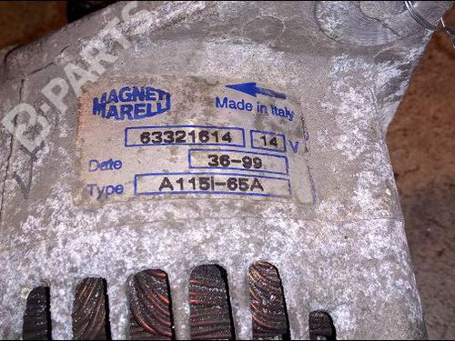 Alternator FIAT PUNTO (188_) 1.9 DS 60 (188.031, .051, .231, .251) | BP9618350M7 
