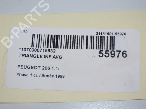 Draagarm links voor PEUGEOT 206 Hatchback (2A/C) 1.1 i (60 hp) 32150746