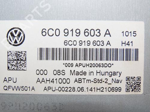 Sistema audio VW POLO V (6R1, 6C1) 1.4 TDI | BP28830600E6 