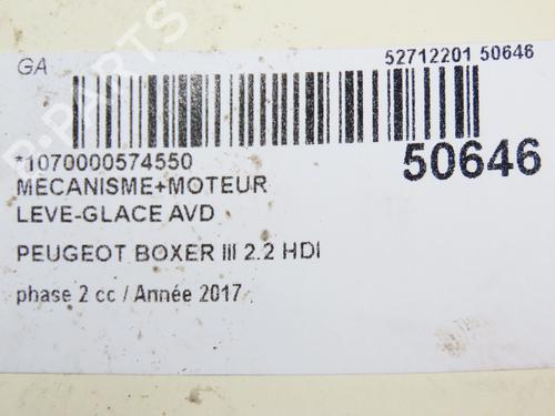 Front right window mechanism PEUGEOT BOXER Van 2.0 BlueHDi 130 | BP24358969C23 