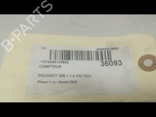 Used Instrument cluster PEUGEOT 206+ (2L_, 2M_) 1.4 HDi eco 70 (68 hp) 9599265