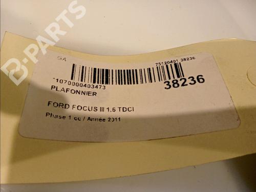 Interior roof light FORD FOCUS III 1.6 TDCi | BP11343232I8 