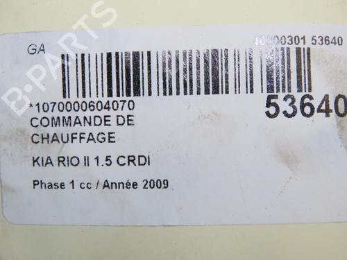 Climate control KIA RIO II (JB) 1.5 CRDi | BP36850228I5  - Image 5